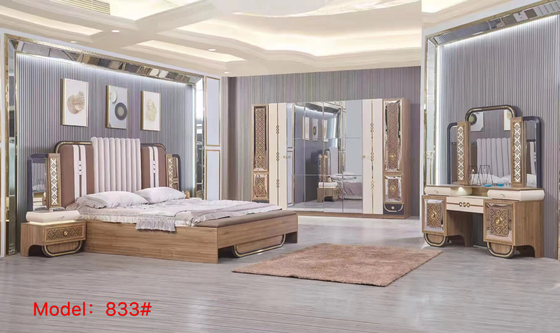 Modern Bedroom Sets Furniture Storage Dresser Comforter White Bed King Size
